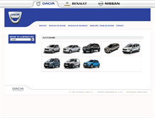 Tablet Screenshot of dacia-cta.ro